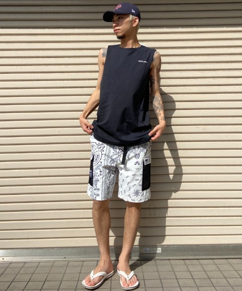 SANTA CRUZ(サンタクルーズ)の「【ムラサキスポーツ別注】サンタクルーズ マッスルタンクトップ バックプリント/カットオフタンク ノースリーブTシャツ 502232410/502232411(タンクトップ・メンズ・ブラック系その他/ブラック・M/L/XL)」の10枚目の写真