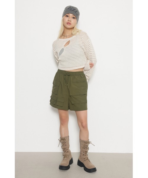 LAGUA GEM（ラグアジェム）の「POCKET ナイロンショートパンツ