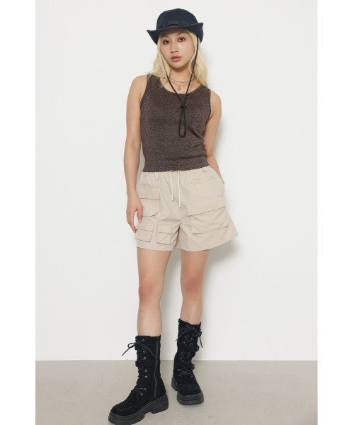 LAGUAGEM ショートパンツ LAGUA GEM | WRAP SLEEVE デニムショートパンツ (ショートパンツ