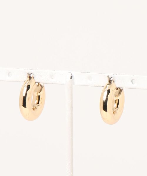 MOUSSY（マウジー）の「ROUND イヤリング（ピアス（両耳用）・レディース・シルバー/ゴールド・FREE）」の6枚目の写真