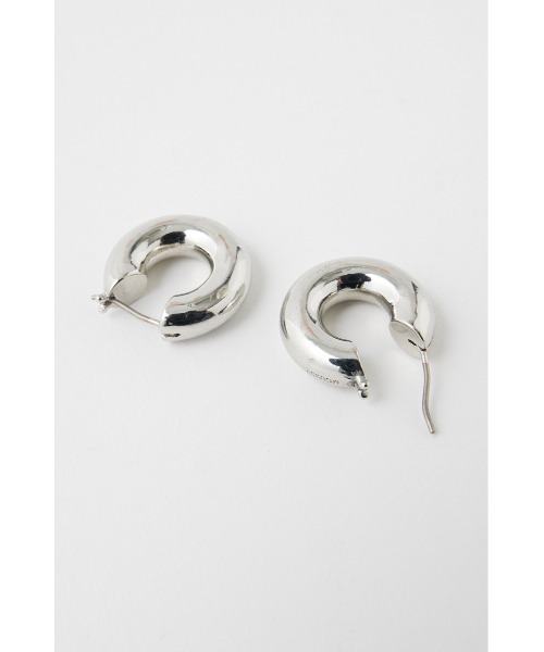 MOUSSY（マウジー）の「ROUND イヤリング（ピアス（両耳用）・レディース・シルバー/ゴールド・FREE）」の3枚目の写真