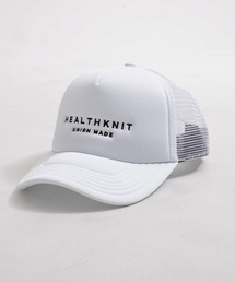 『Healthknit/ヘルスニット』ロゴ刺繍メッシュCAP
