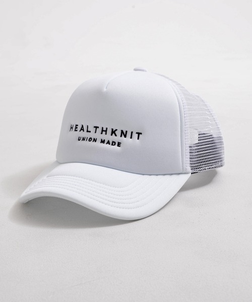 Healthknit/ヘルスニット』ロゴ刺繍メッシュCAP（キャップ