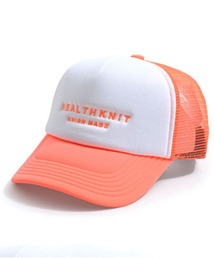 Healthknit（ヘルスニット）の「『Healthknit/ヘルスニット』ロゴ刺繍メッシュCAP（キャップ）」
