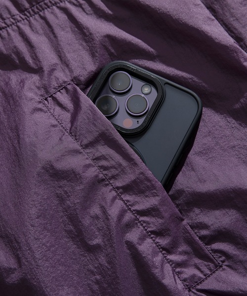 HOOK（フック）の「【HOOK】軽量UVカットハーフジップマウンテンパーカー（マウンテンパーカー・メンズ・ベージュ/ダークグリーン/パープル/ライトグレー・L/XL/M）」の7枚目の写真