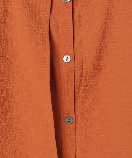 JEANASIS(ジーナシス)の「サッカーレイヤードシャツSS/907017(シャツ/ブラウス・レディース・オフホワイト/ブラック/オレンジ・FREE)」の11枚目の写真