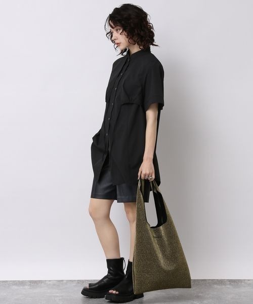 JEANASIS(ジーナシス)の「サッカーレイヤードシャツSS/907017(シャツ/ブラウス・レディース・オフホワイト/ブラック/オレンジ・FREE)」の19枚目の写真