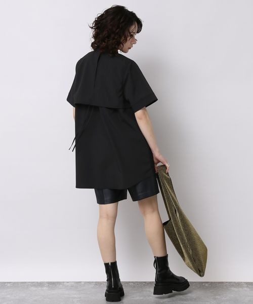 JEANASIS(ジーナシス)の「サッカーレイヤードシャツSS/907017(シャツ/ブラウス・レディース・オフホワイト/ブラック/オレンジ・FREE)」の20枚目の写真