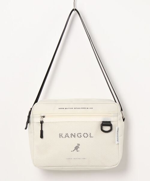 KANGOL(カンゴール)の「【 KANGOL / カンゴール 】 メッシュ ポケット ワイド ショルダーバッグ(ショルダーバッグ・メンズ・ブラウン/ブラック/オフホワイト/ブラック×ホワイト・FREE)」の18枚目の写真