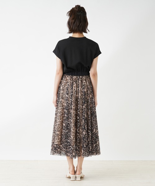 margaux（マルゴー）の「【MARGAUX】ドッキングワンピ－ス（ワンピース・レディース・ブラック・2）」の14枚目の写真