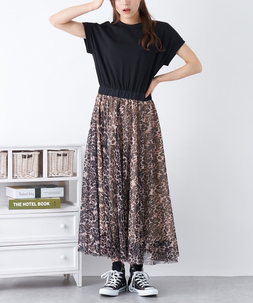 margaux（マルゴー）の「【MARGAUX】ドッキングワンピ－ス（ワンピース・レディース・ブラック・2）」の18枚目の写真