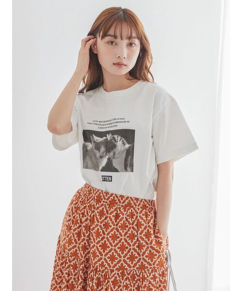 AMERICAN HOLIC(アメリカンホリック)の「Play photo カットプルオーバー(Tシャツ/カットソー・レディース・C/A/B・M/L)」の6枚目の写真