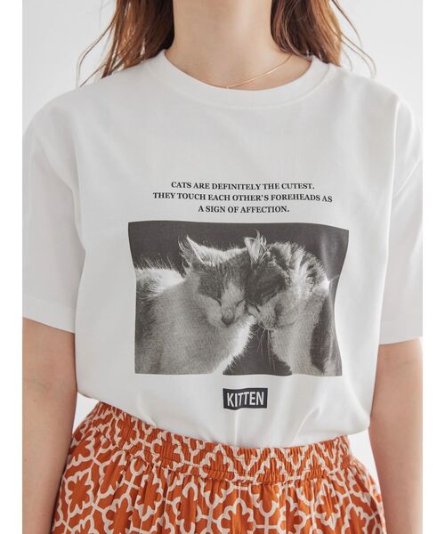 AMERICAN HOLIC(アメリカンホリック)の「Play photo カットプルオーバー(Tシャツ/カットソー・レディース・C/A/B・M/L)」の7枚目の写真