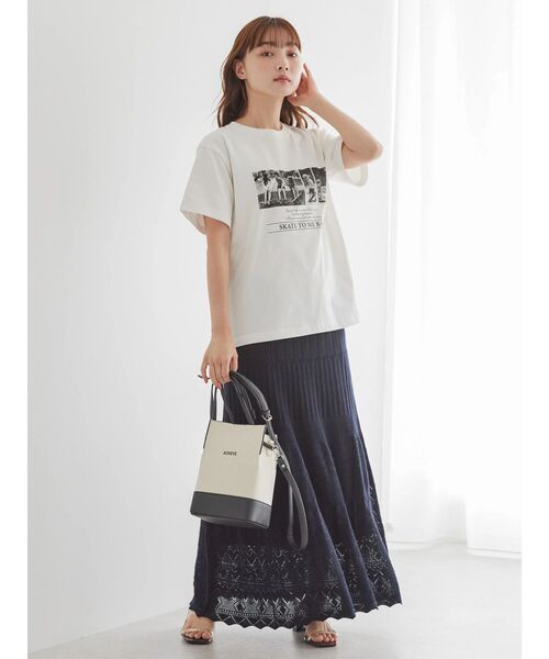 AMERICAN HOLIC(アメリカンホリック)の「Play photo カットプルオーバー(Tシャツ/カットソー・レディース・C/A/B・M/L)」の14枚目の写真