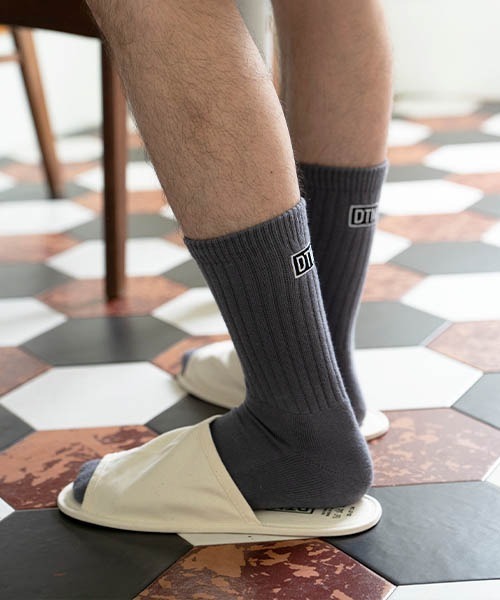 DULTON（ダルトン）の「DTN SOCKS 2PCS SET/ DTN ソックス 2pcs セット（ソックス/靴下・メンズ・ブラック×ホワイト・FREE）」の6枚目の写真