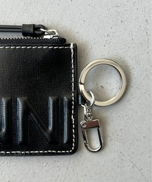 GANNI コインケース GANNI ガニー コインケース/FUNNY HEART ZIP COIN PURSE