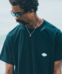 "CROSS THE LILY" POCKET T SHIRT(MAGICAL DESIGN)