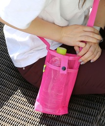 colleca la（コレカラ）の「メッシュペットボトルホルダー［新色追加］（アウトドアグッズ）」