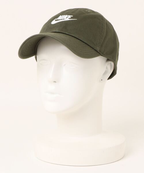 NIKE(ナイキ)の「【NIKE】ナイキ クラブ アンストラクチャード フォーチュラ ウッシュ キャップ(キャップ・レディース・ベージュ/ホワイト/ライトグリーン/グレー/ブラック/ダークラベンダー/カーキ・FREE)」の9枚目の写真