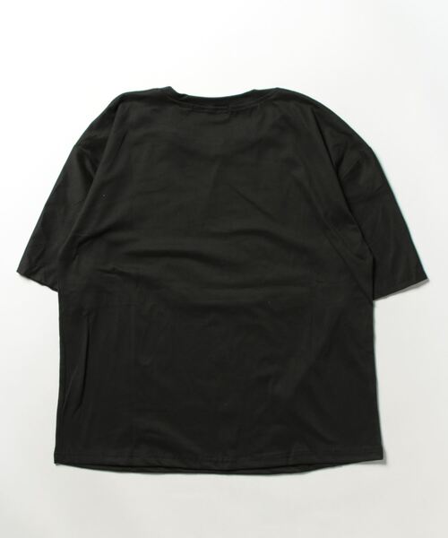 ARCHIVER（アーカイバ）の「【Bl】 [IZU] シンプルメッセージTシャツ（Tシャツ/カットソー・レディース・ホワイト/ブラック/オレンジ・FREE）」の4枚目の写真