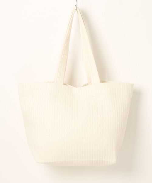 polka polka(ポルカポルカ)の「polka polka / ポルカポルカ ラージトート トートバッグ ヌビ風バッグ ヌビ調バッグ ヌビ Nubis large tote SDI(トートバッグ・レディース・チャコール/ベージュ/アイボリー/サックスブルー/ピンク・FREE)」の6枚目の写真