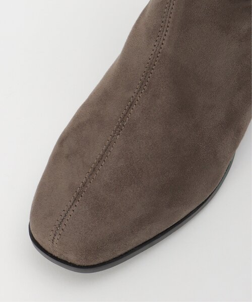 GOKU楽 あったかストレッチハーフブーツ（ブーツ）｜ikka（イッカ）