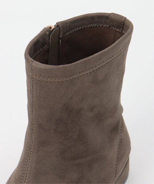 GOKU楽 あったかストレッチハーフブーツ（ブーツ）｜ikka（イッカ）