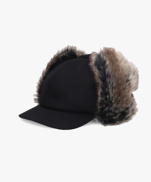 milsa（ミルサ）の「milsa  イヤーフラップキャップ（キャップ・レディース・ベージュ/グレー/ブラック・61cm/58cm）」の7枚目の写真