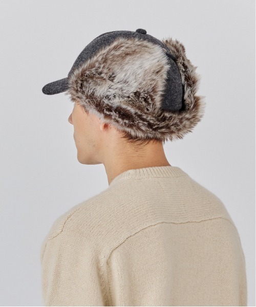 milsa（ミルサ）の「milsa  イヤーフラップキャップ（キャップ・レディース・ベージュ/グレー/ブラック・61cm/58cm）」の15枚目の写真