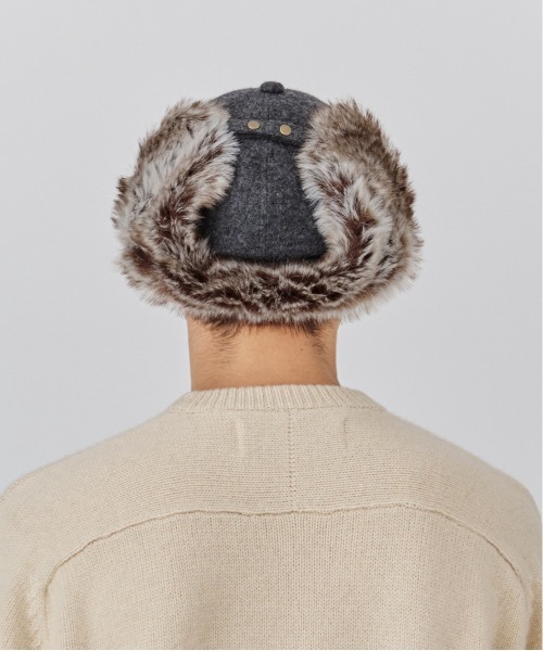 milsa（ミルサ）の「milsa  イヤーフラップキャップ（キャップ・レディース・ベージュ/グレー/ブラック・61cm/58cm）」の16枚目の写真