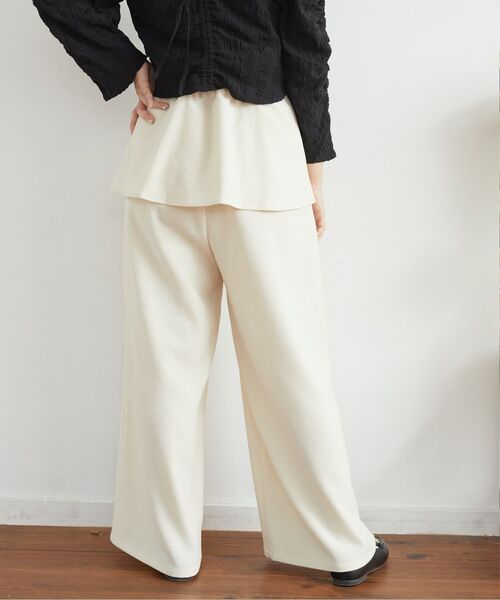 RETRO GIRL（レトロガール）の「コルセット付きストレートPT（その他パンツ・レディース・ブラック/アイボリー/ライトグレー・FREE）」の14枚目の写真