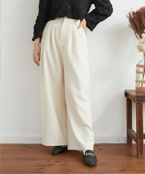 RETRO GIRL（レトロガール）の「コルセット付きストレートPT（その他パンツ・レディース・ブラック/アイボリー/ライトグレー・FREE）」の15枚目の写真