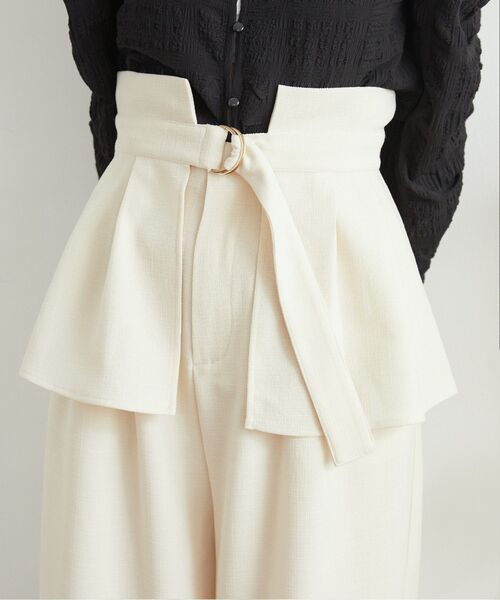 RETRO GIRL（レトロガール）の「コルセット付きストレートPT（その他パンツ・レディース・ブラック/アイボリー/ライトグレー・FREE）」の18枚目の写真