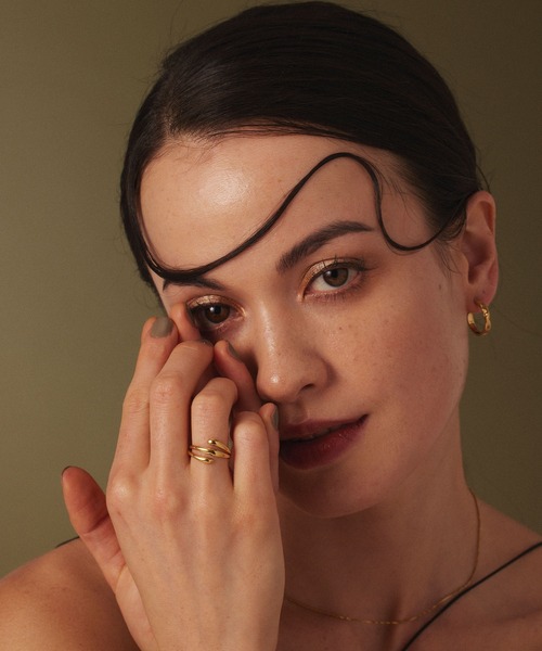 CENE（セネ）の「【CENE】セネ/トリプルラップリング（リング・レディース・ゴールド/シルバー・#9/#11/#13）」の8枚目の写真