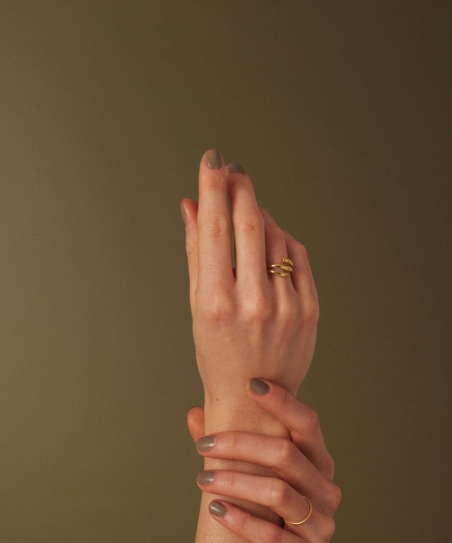 CENE（セネ）の「【CENE】セネ/トリプルラップリング（リング・レディース・ゴールド/シルバー・#9/#11/#13）」の9枚目の写真