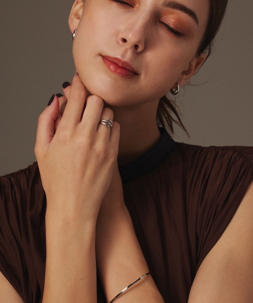 CENE（セネ）の「【CENE】セネ/トリプルラップリング（リング・レディース・ゴールド/シルバー・#9/#11/#13）」の14枚目の写真