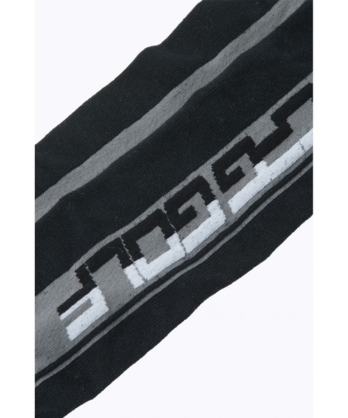 CPG GOLF（シーピージーゴルフ）の「タテロゴハイソックス（ソックス/靴下・レディース・ブラック/ホワイト・ONE SIZE）」の3枚目の写真