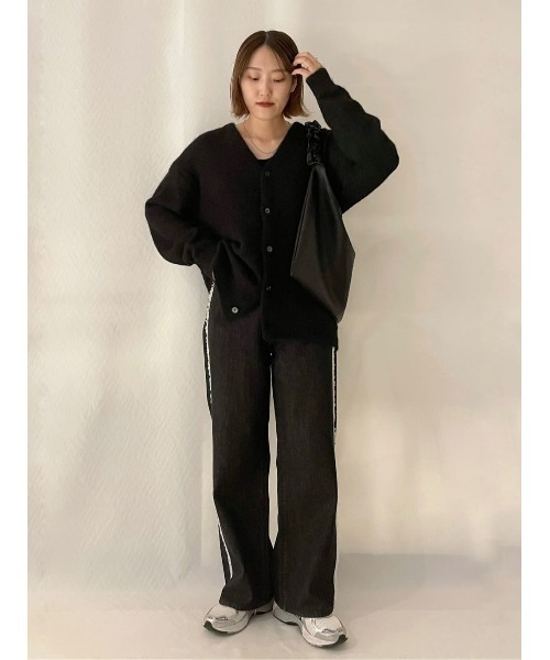 BACK NUMBER（バックナンバー）の「【BACK NUMBER】シャギーニットカーディガン（カーディガン/ボレロ・メンズ・ライトベージュ/ブラック/グリーン・L/M/XL）」の11枚目の写真