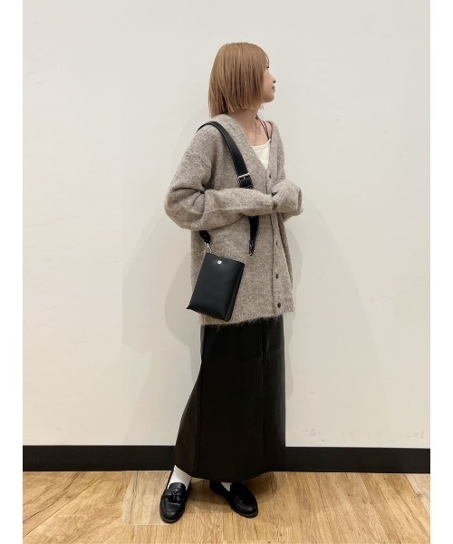 BACK NUMBER（バックナンバー）の「【BACK NUMBER】シャギーニットカーディガン（カーディガン/ボレロ・メンズ・ライトベージュ/ブラック/グリーン・L/M/XL）」の5枚目の写真