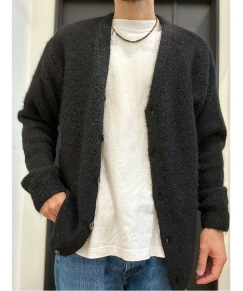 BACK NUMBER（バックナンバー）の「【BACK NUMBER】シャギーニットカーディガン（カーディガン/ボレロ・メンズ・ライトベージュ/ブラック/グリーン・L/M/XL）」の22枚目の写真