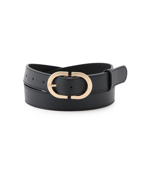 VIS(ビス)の「【追加】28mmダブルDバックルベルト(ベルト・レディース・ダークブラウン/ブラック/ブラウン系その他3・FREE)」の7枚目の写真