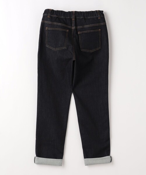 green label relaxing（グリーンレーベルリラクシング）の「TJ ドビーデニム テーパードパンツ 140cm-160cm（デニムパンツ・キッズ・ライトブルー/ネイビー/ブラック・160cm/140cm/150cm）」の7枚目の写真