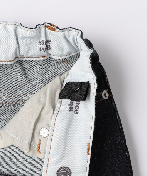 green label relaxing（グリーンレーベルリラクシング）の「TJ ドビーデニム テーパードパンツ 140cm-160cm（デニムパンツ・キッズ・ライトブルー/ネイビー/ブラック・160cm/140cm/150cm）」の14枚目の写真