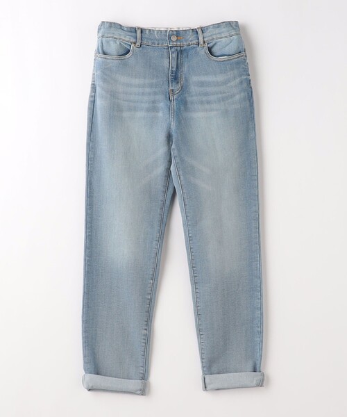 green label relaxing（グリーンレーベルリラクシング）の「TJ ドビーデニム テーパードパンツ 140cm-160cm（デニムパンツ・キッズ・ライトブルー/ネイビー/ブラック・160cm/140cm/150cm）」の21枚目の写真