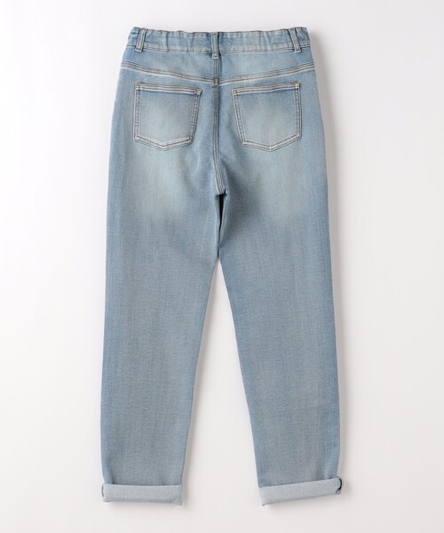 green label relaxing（グリーンレーベルリラクシング）の「TJ ドビーデニム テーパードパンツ 140cm-160cm（デニムパンツ・キッズ・ライトブルー/ネイビー/ブラック・160cm/140cm/150cm）」の22枚目の写真