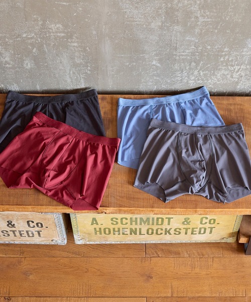 BROS by WACOALMEN（ブロスバイワコールメン）の「「キモチイイパンツ」　ボクサーパンツ　前閉じ（ボクサーパンツ・メンズ・ダークブラウン/ブラック/ブルー/レッド/ネイビー・L/M/S）」の20枚目の写真