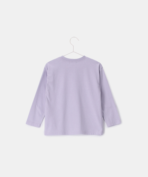 ROPE' PICNIC(ロペピクニック)の「【KIDS】UNISEXきらきらスパンコールロングTシャツ(Tシャツ/カットソー・キッズ・ブラック/サックスブルー・150/120/110/130/140)」の9枚目の写真