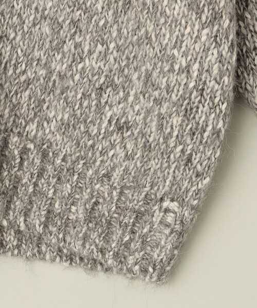 quaranciel(カランシエル)の「quaranciel: Vネック ガウン カーディガン right gray(カーディガン/ボレロ・レディース・ライトグレー・ONE SIZE)」の5枚目の写真