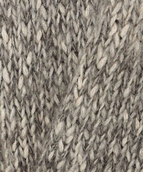 quaranciel(カランシエル)の「quaranciel: Vネック ガウン カーディガン right gray(カーディガン/ボレロ・レディース・ライトグレー・ONE SIZE)」の2枚目の写真