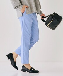 ◆裏起毛ハイパーストレッチ テーパードパンツ